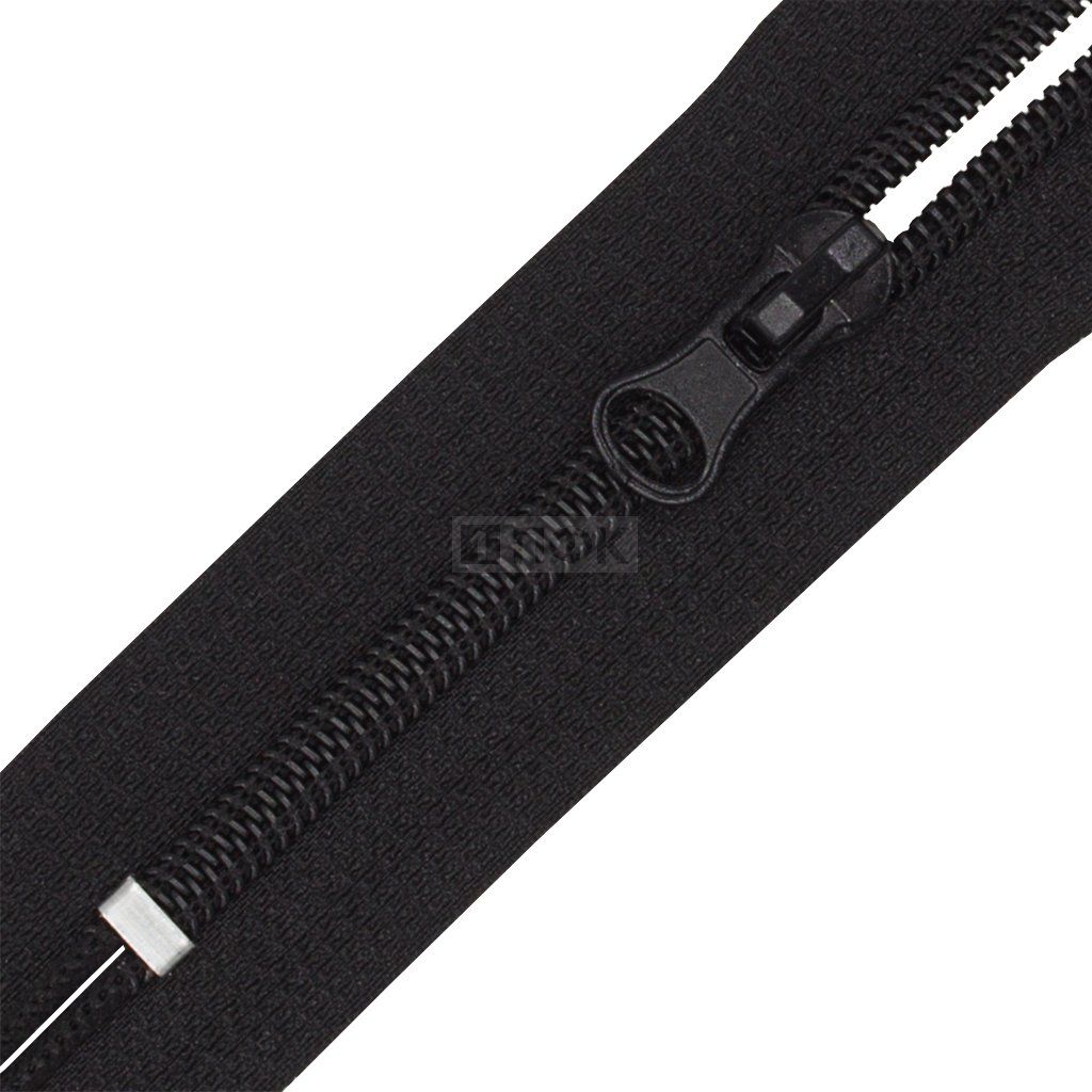 Молния спиральная (витая) тип 5 25см н/р цв 322 черный груша (уп 100шт)