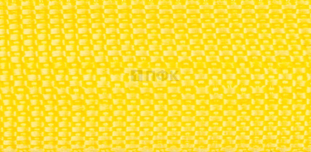 Стропа текстильная (лента ременная) 22мм 4,5 гр/м цв 105 лимон (рул 100м/уп 3000м)