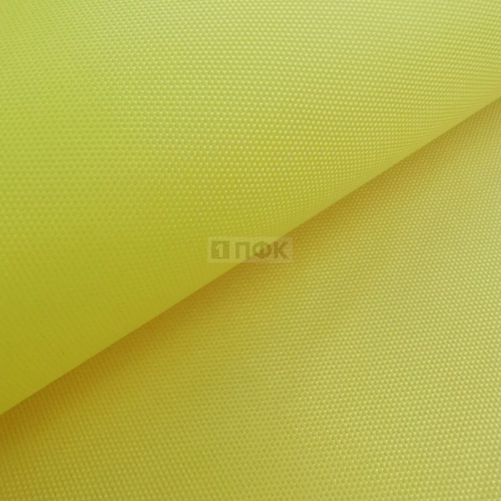Ткань Oxford 210D PU1000 77гр/м2 шир 150см цв желтый 833 (рул 100м)