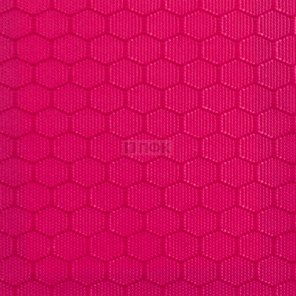 Ткань Oxford 300D PU1000 155гр/м2 Соты шир 150см цв 145 розовый (рул 100м)