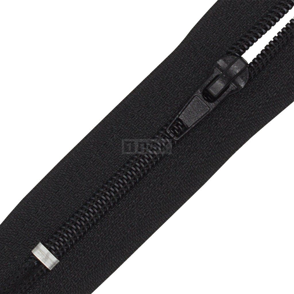 Молния спиральная (витая) тип 5 30см н/р цв 322 черный груша (уп 100шт)