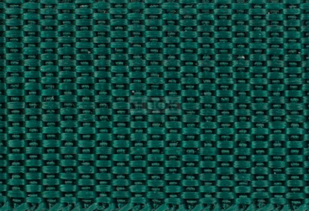 Стропа текстильная (лента ременная) 30мм 17,5 гр/м цв 310 зеленый тем (рул 50м/уп 3000м)