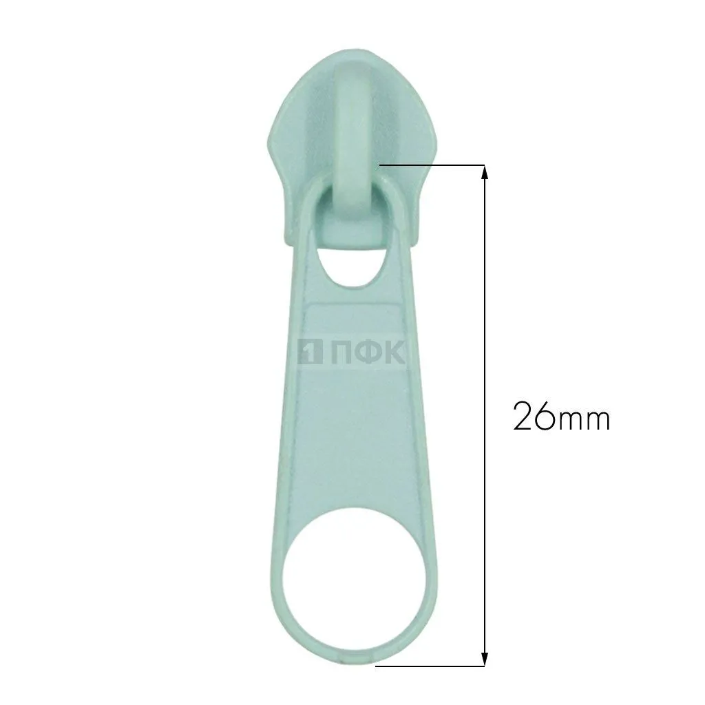 Бегунок для спиральной (витой) молнии тип 5 галант цв 197 (уп 2000шт/10000шт)