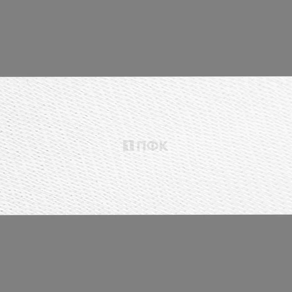 Косая бейка 15 мм 132м атласная цв 101 (уп 10боб/кор 60боб)